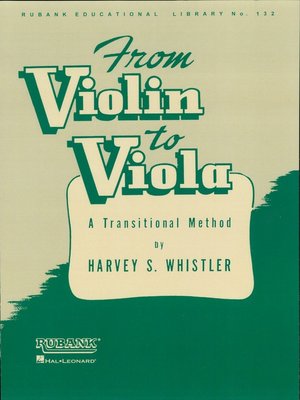 cover image of From Violin to Viola (Music Instruction)
